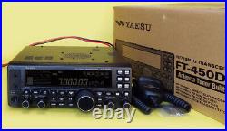 YAESU FT-450D 100w VHF/50MHz Ham Radio Transceiver with Original Box Tested