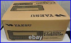 YAESU FT-450D Transceiver Antenna Turner Built-in HF/50MHz New in Box With Manual