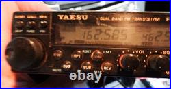 YAESU FT-5200 Dual Band FM Transceiver & MH-27 Microphone Plus Wiring VGC