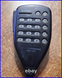YAESU FT-5200 Dual Band FM Transceiver & MH-27 Microphone Plus Wiring VGC