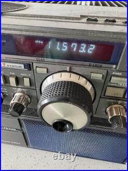 YAESU FT-757 GX Transceiver Ham Radio Vintage Japan Retro + FP-757HD SEE VIDEO