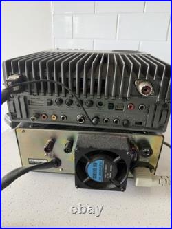 YAESU FT-757 GX Transceiver Ham Radio Vintage Japan Retro + FP-757HD SEE VIDEO