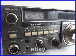 YAESU FT-77 TRANSCEIVER With INSTRUCTION MANUAL HAM RADIO