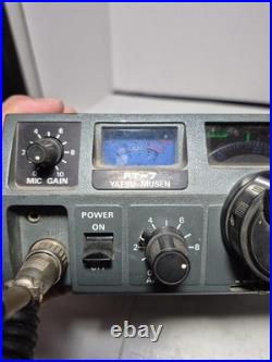 YAESU FT-7 All Solid State Transceiver 10-80 m Five bands Ham Radio For Parts