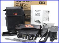 YAESU FT-817ND 1.8-440MHz All Mode Transceiver + Box Excellent Cond