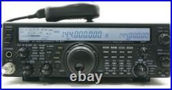 YAESU FT-847 HF/6m/2m/70cm All Mode Transceiver 100W + Mic Clean Tested
