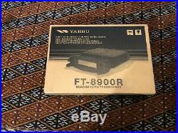 YAESU FT-8900R QUAD BAND TRANSCEIVER 2/6/10 METERS AND 440MHz/70cm HAM RADIO