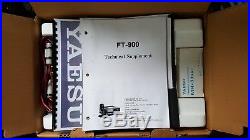 YAESU FT-900 AT HF Transceiver Original Box WithOptional SSB Crystal Filter
