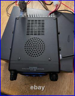 YAESU FT-90 20W Dual Band Mobile Transceiver 144/430MHz FM Japan New Mic