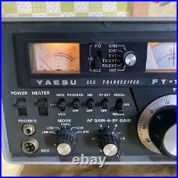 YAESU MUSEN FT-101ES Radio Ham Radio Transceiver AC 100V 50/60Hz