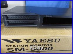 YAESU SM-5000 Station Monitors with cables and manual in Box