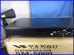 YAESU SM-5000 Station Monitors with cables and manual in Box
