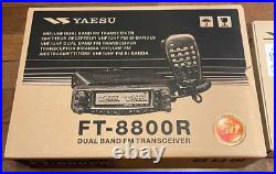 YAESU STANDARD FT-8800H Dual Band FM Transceiver 144/430MHz50W Amateur Ham Radio