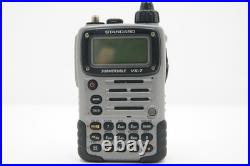 YAESU STANDARD VX-7 50/144/430MHz Triband Waterproof Radio + Extras Gray Working