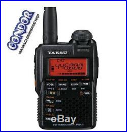 YAESU VX-3R VHF/UHF HandHeld Radio ULTRA-COMPACT DUAL-BAND VX3R