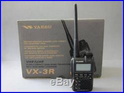 YAESU VX-3R VHF/UHF HandHeld Radio ULTRA-COMPACT DUAL-BAND VX3R