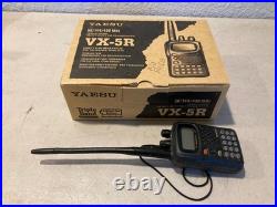 YAESU VX-5 50/144/430MHz Triple Band FM Transceiver Ham Radio with Charger