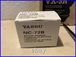 YAESU VX-5 50/144/430MHz Triple Band FM Transceiver Ham Radio with Charger
