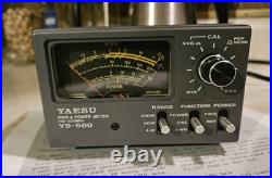 YAESU YS 500 Wattmeter & SWR BRIDGE YAESU YS 500 Wattmeter & SWR BRIDGE