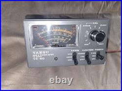 YAESU YS-60 Ham Radio SWR & POWER METER Wattmeter 0-2KW 1.6-60Mhz VSWR UNTESTED