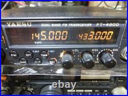 YAESU radio FT4600 Ham Radio Transceiver Operation not confirmed