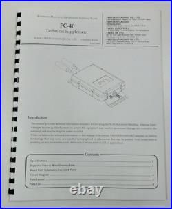 Yaesu FC-40 Antenna Tuner With 10 meter control cable