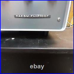 Yaesu FL-2100F Linear amplifier Tested Working! New Matched pair 572B tubes