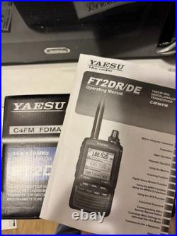 Yaesu FT2D Dual Band Digital Ham Radio Transceiver 144/430MHz Black LCD C4FM