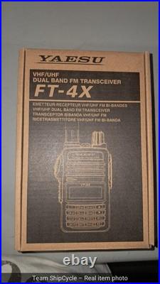 Yaesu FT4XR VHFUHF 5W Dual Band FM Handheld Transceiver G1N