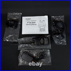 Yaesu FTA-230 Aviation Handheld Radio withCharger Cradle & Manual TESTED