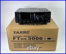 Yaesu FTDX3000D HF/50MHz 100W All-Mode Ham Radio Transceiver Yaesu FTDX3000D HF/50MHz 100W All-Mode Ham Radio Transceiver