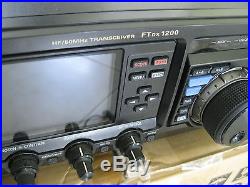 Yaesu FTDX-1200 HF/6m Transceiver MINT condition in box with Panadaptor board