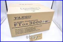 Yaesu FTDX 3000D Ham Radio HF/50MHz All-Mode Transceiver Near Mint WithBox
