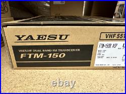 Yaesu FTM-150RASP FM Dual Band Mobile Transceiver 55W-VHF 50W-UHF with ASP