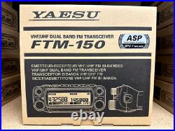 Yaesu FTM-150RASP FM Dual Band Mobile Transceiver 55W-VHF 50W-UHF with ASP
