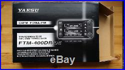 Yaesu FTM-400DR C4FM Dual Band Amateur (Ham) Radio, With Bonus Software