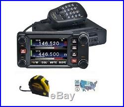 Yaesu FTM-400XD VHF/UHF 50W Mobile Radio with FREE Radiowavz Antenna Tape
