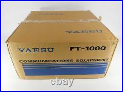 Yaesu FT-1000 Ham Radio Transceiver with Original Box (fantastic condition)
