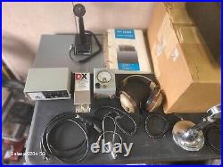 Yaesu FT-1000 Transceiver, With Extras, Keyer, CW switch, Astatic Mics, Manual