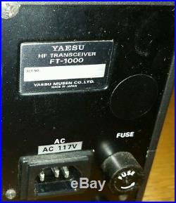 Yaesu FT-1000 Transceiver with extras
