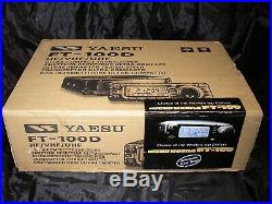 Yaesu FT-100D FT100D HF 6 & 2METER +440 All Mode Transceiver WithAM FILTER Works