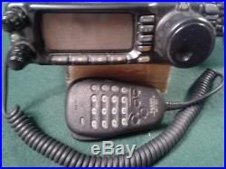 Yaesu FT-100D HF VHF UHF Mobile Transceiver In Box Used Condition