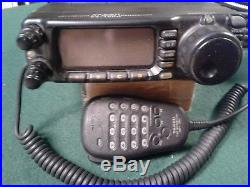 Yaesu FT-100D HF VHF UHF Mobile Transceiver In Box Used Condition
