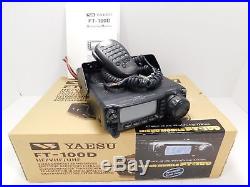 Yaesu FT-100D HF / VHF / UHF Mobile Transceiver with Orig Box, Manual SN 3C460103