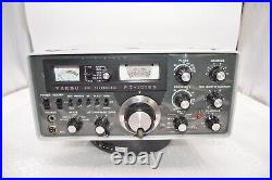 Yaesu FT-101ES HF Vacuum Tube Type Transceiver Amateur Ham Radio LSB USB CW AM