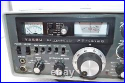 Yaesu FT-101ES HF Vacuum Tube Type Transceiver Amateur Ham Radio Used Tested