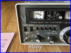 Yaesu FT-101 EX Transceiver For Ham Radio Receives Well Needs Work To Transmit