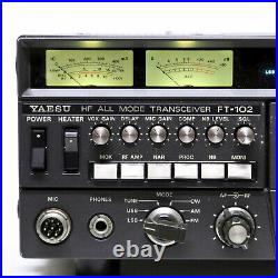 Yaesu FT-102 HF Transceiver Amateur Ham Radio Tested Working