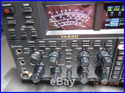 Yaesu FT 2000D Radio Transceiver with Extras