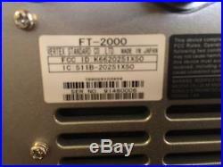 Yaesu FT-2000 HF/6M AM/FM 100 Watts Transceiver